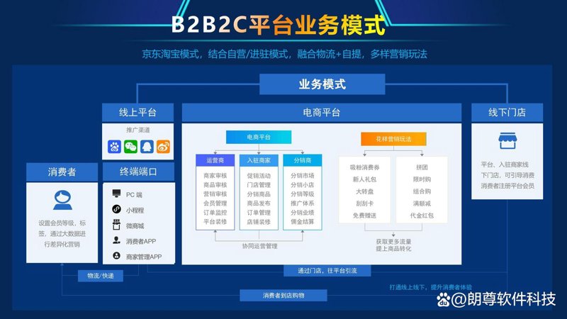 B2C电商平台：电商行业的数字化洪流